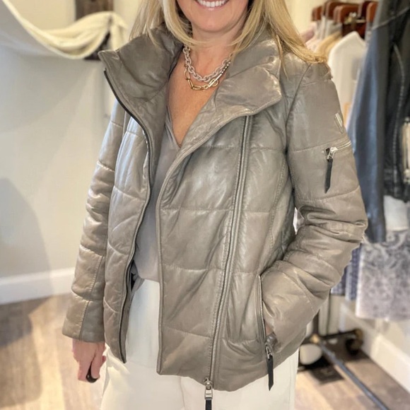 ISO IN SEARCH OF! Mauritius Rena Leather Jacket Black - Picture 2 of 2